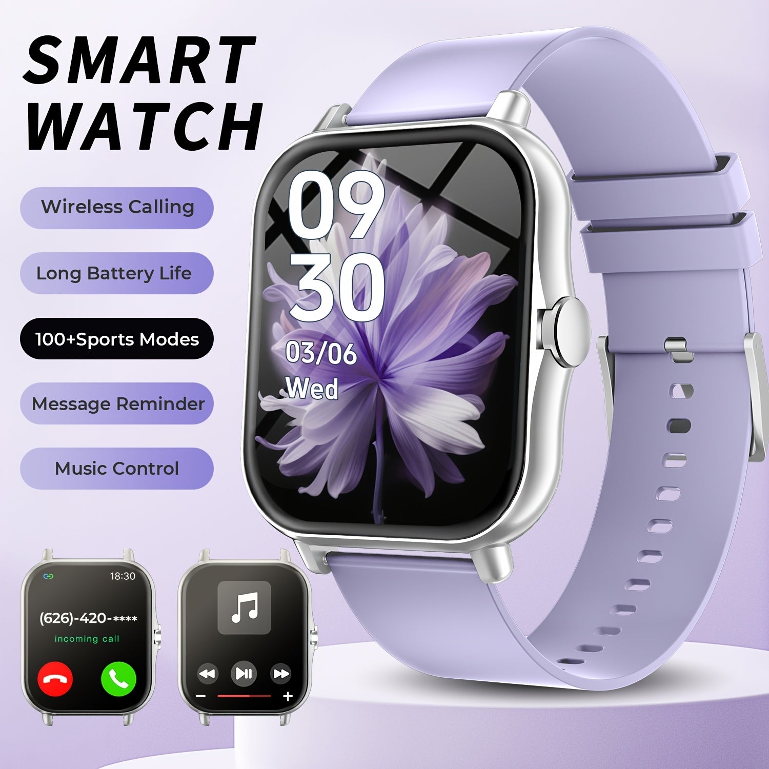 calling smart watch - feature detail 3