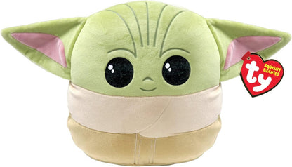 TY Squishy (Squish-A-Boo) Star Wars Grogu 10 Inch Soft Plush Toy