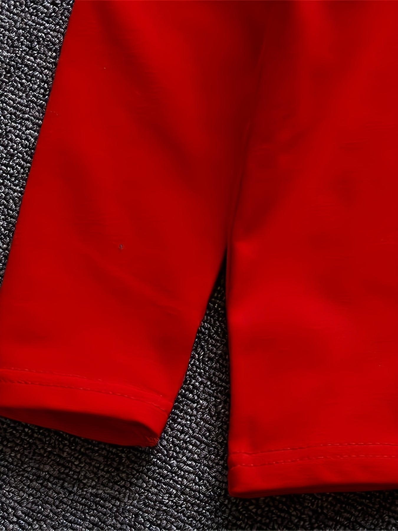 3pcs Boys' Hoodie & Pants Set - Oversized White Hooded Jacket with Black Letter Print & Matching Pants, Red Accent Casual Outfit | Spring/Fall Baby Clothes | Easy-Care 3pcs for (Letterman Jacket Style), Perfect for Outdoor