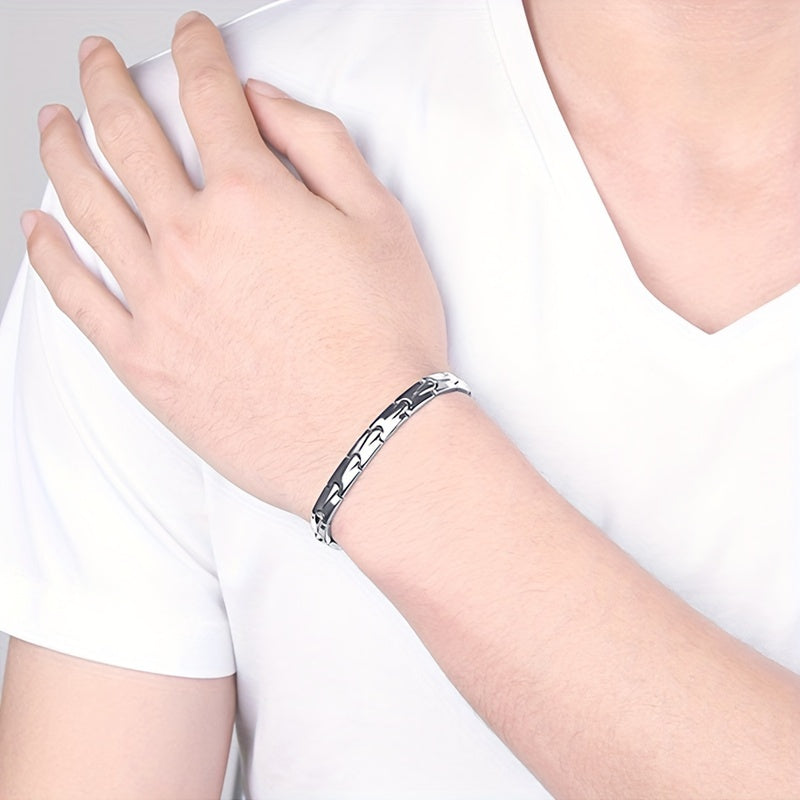 Teardrop-shaped Stylish Bracelet for Men and Women, Fashionable Couple's Bracelet, Gift for Lovers, Family, and Friends