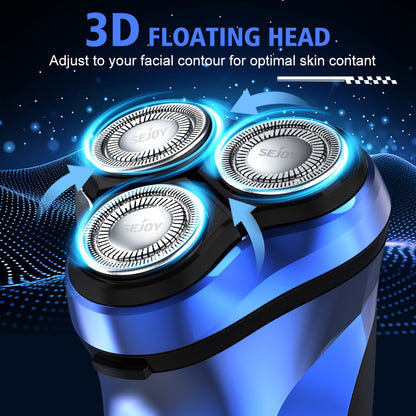 Electric Razor for Men, Electric Shaver for Men Face, Rechargeable Shaver with Pop Up Trimmer