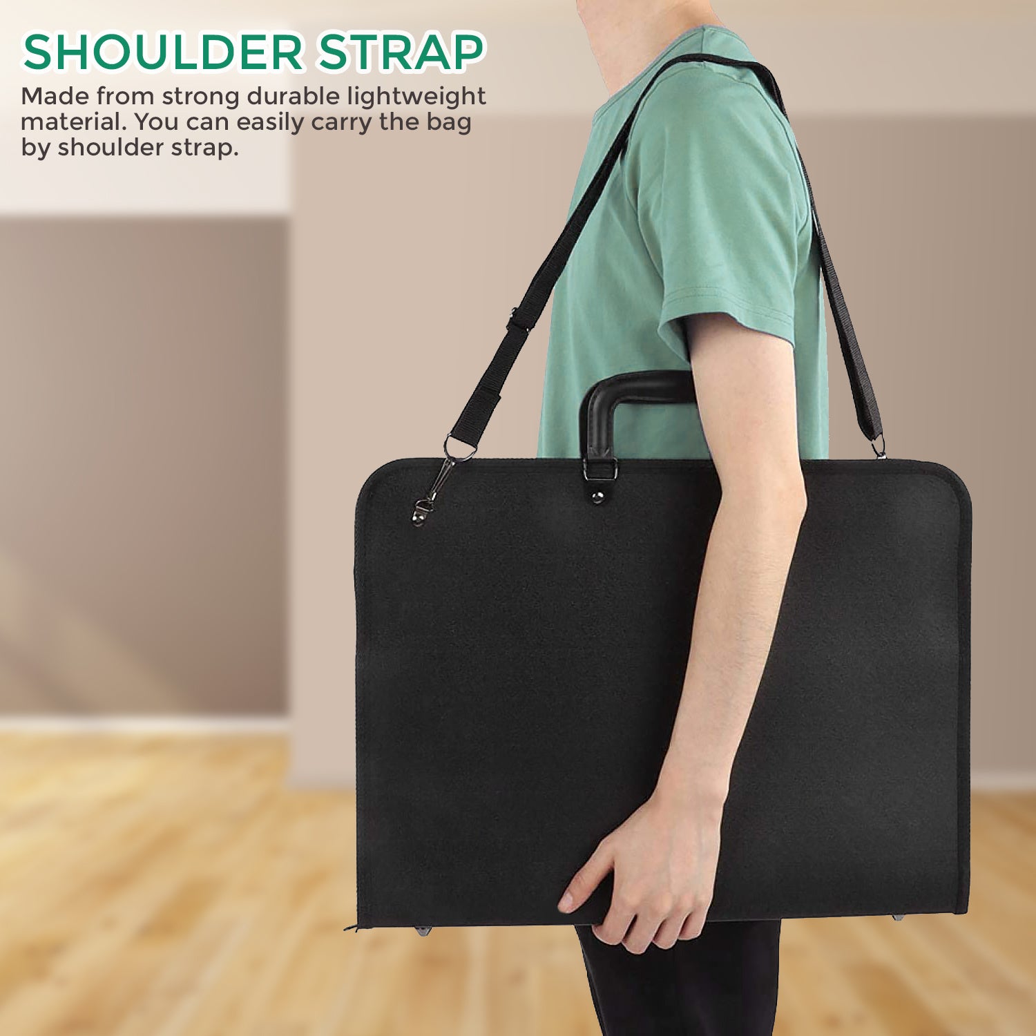 A3 Art Portfolio Case Artist Portfolio with Waterproof - product gallery image 3