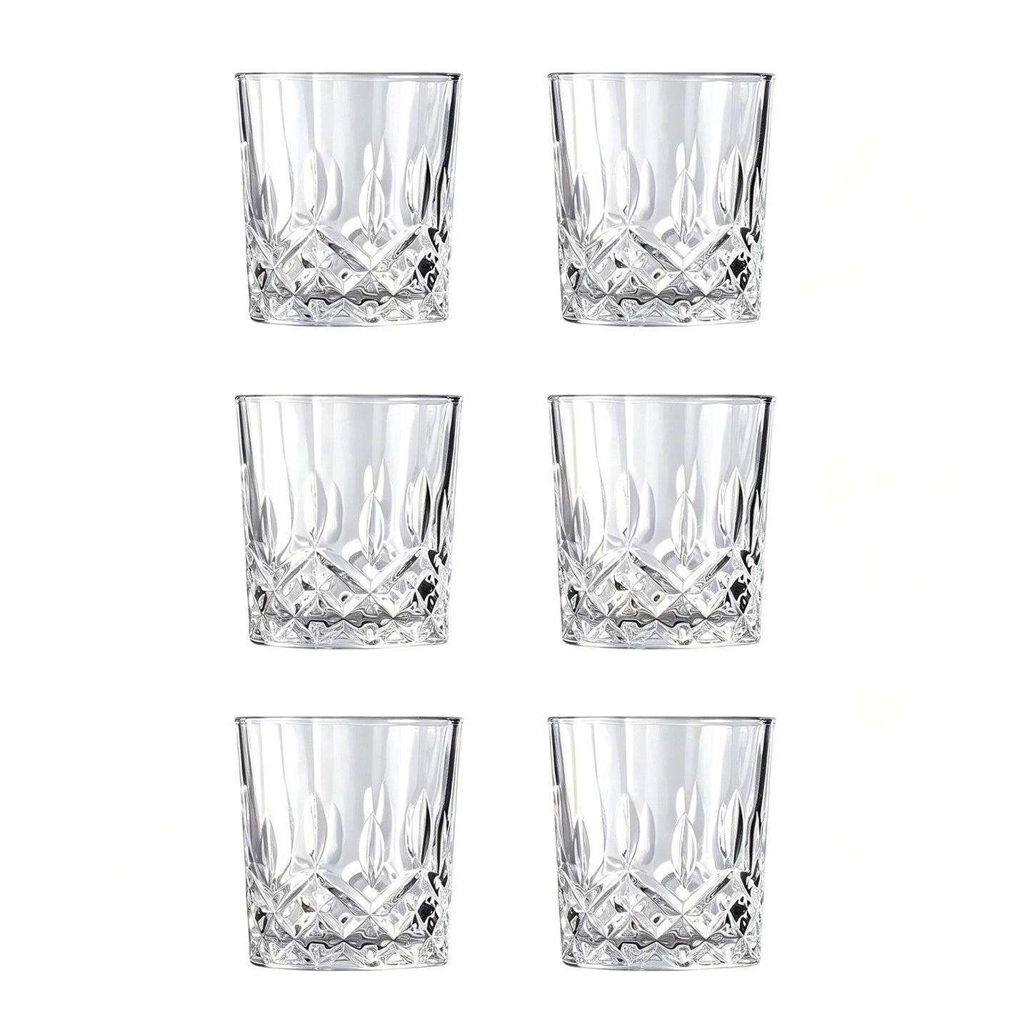 7-Piece Whisky Decanter Set, Crystal Glass Decanter with 6 Whisky Glasses, Prestigious Clear Glass Bottle (1000ml) and Elegant, Stylish Glasses (210ml) – Perfect Gifts for Anniversary and Birthday Celebrations