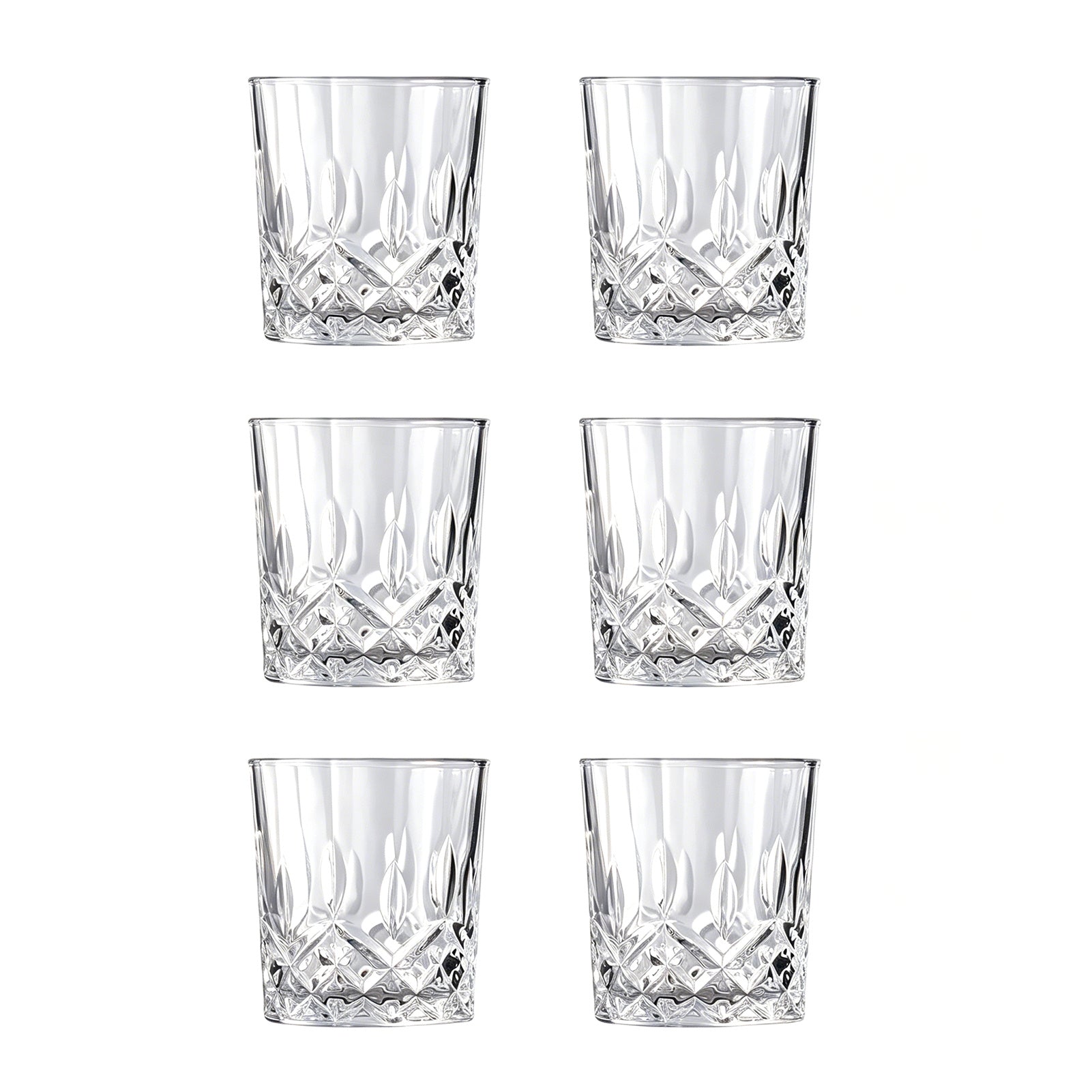 Seven-Piece Whisky Decanter Set – 1L Bottle & Six Glasses