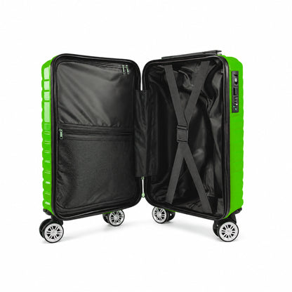 Direct Luggage Underseat Cabin Case 40 x 25 x 20 cm RyanAir Approved Size with Combination Lock and Detachable 360° Wheels T-HC-US-1627