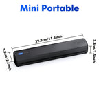 A4 Portable Thermal Printer, Wireless And with USB Printing, Compatible Phones, Tablets - Black option