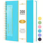 A4 Spiral Notebook Pages Notepad Bookmark Ruler, 100GSM Lined with 28.5cm - product gallery image 3