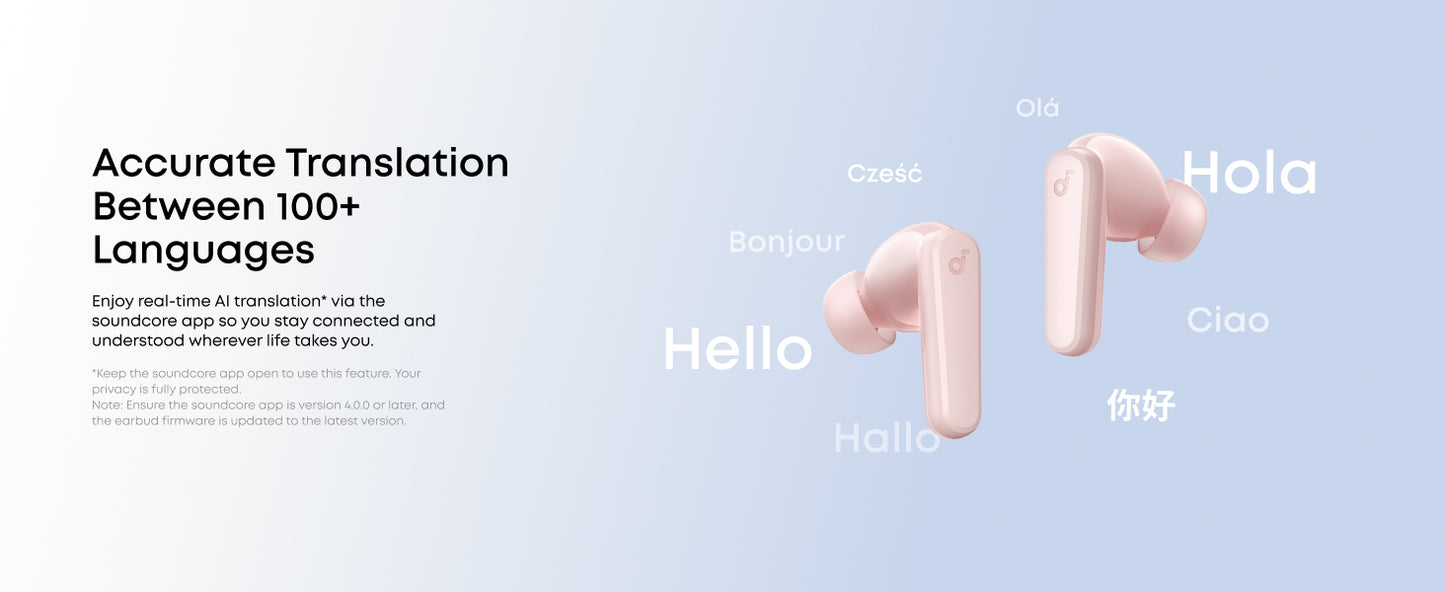 soundcore by Anker P20i True Wireless Earbuds, 10mm Drivers with Big Bass, Bluetooth 5.3, 30H Long Playtime, IPX5 Water-Resistant, 2 Mics for AI Clear Calls, 22 Preset EQs
