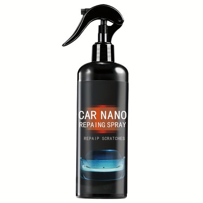 1 Bottle 500ml Car Nano Ceramic Coating Spray, High Gloss Polish Wax, No-Water Wash, Wax Repellent, Paint Protection, Polymer Sealant, Enhanced Shine & Texture Economy package