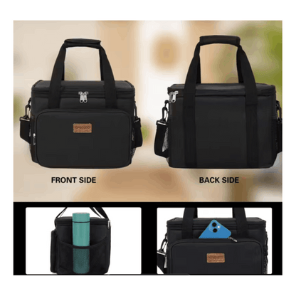 30L Large Capacity Insulated Lunch Bag – Leak-Proof And Cold-Keeping Bag – Perfect for Camping, Picnics, Barbecues, Travel, And Work.
