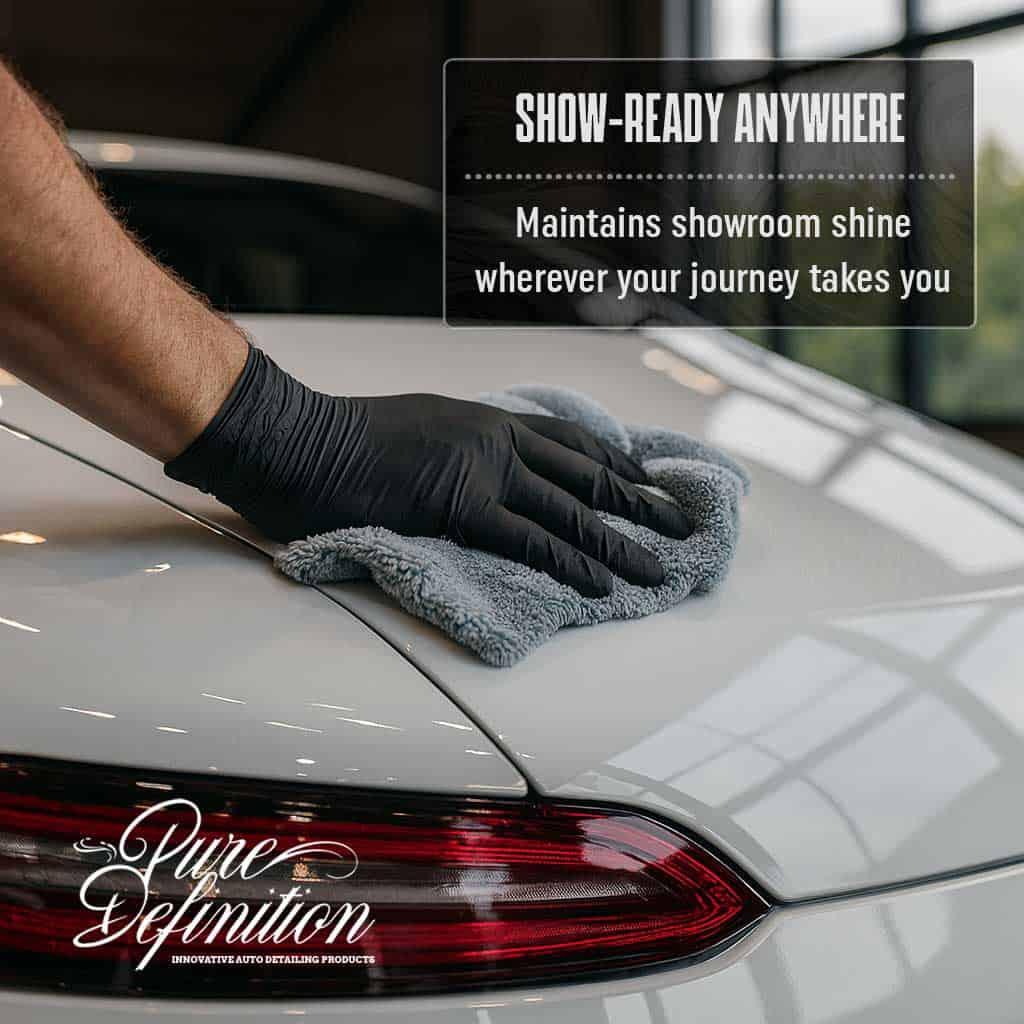 Gloss Wash Waterless - Wash & Wax Gloss Shine Carnauba Wax Showroom Cleaner - Car Cleaning kit
