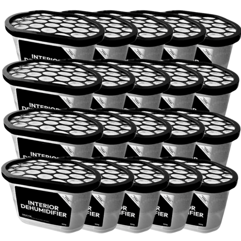 5/10/20pc Interior Dehumidifiers, Moisture Traps to Prevent Damp, Mould, Condensation, 500ml Dehumidifier for Home Office Caravan Cupboards Small Spaces Long Lasting Hydrophilic Crystals Pack of 5/10/20