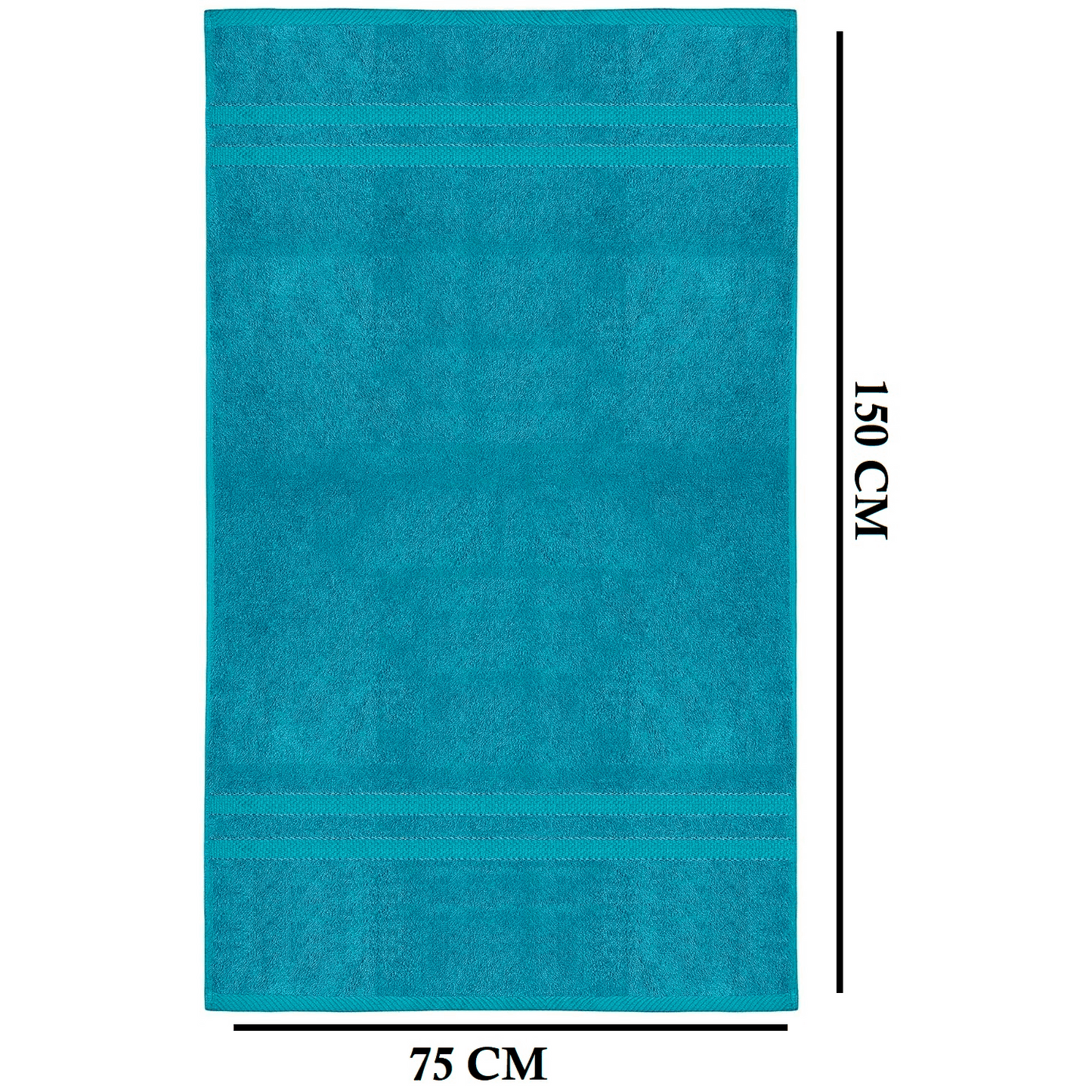 4 X Large Jumbo Bath Towels 100% Egyptian Cotton -75 x 150 cm- Soft Quick Dry Hotel Spa Big Bathroom Towels Set