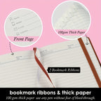 A6 Pocket Notebook Mini Small Journal Pen, Pages 100GSM with 14.5cm, Leather - product gallery image 5