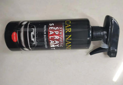 1 Bottle 500ml Car Nano Ceramic Coating Spray, High Gloss Polish Wax, No-Water Wash, Wax Repellent, Paint Protection, Polymer Sealant, Enhanced Shine & Texture Economy package