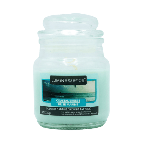 Luminessence Coastal Breeze Apothecary Jar Candle, 3 oz