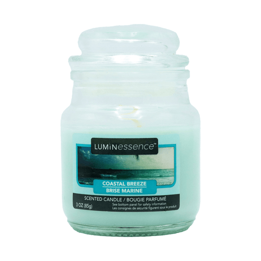 Luminessence Coastal Breeze Apothecary Jar Candle, 3 oz