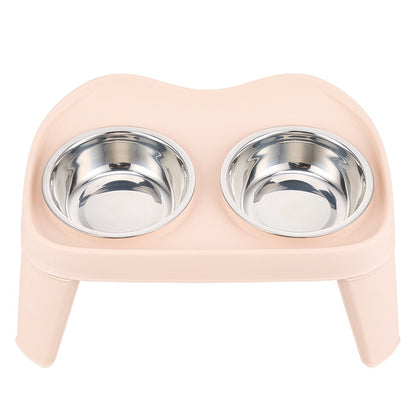 Raised Dog Feeding Station with 2 Stainless Steel Bowls – Adjustable Height Elevated Dog Bowl Stand, Non-Slip Base, Ideal for Large Dogs & Joint Support