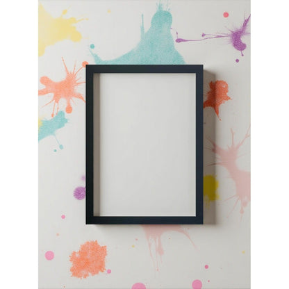 DECORO A2 Black Photo Frames,Picture Frame, Poster Frames, Black Photo Frame, A2 ( 42x59.4) cm Photo Frames, Picture Frame Wall Hanging Perfect Christmas Gift for Parents Kids Couples Friends and Family