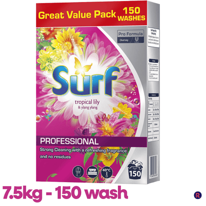 Surf Bio Pro Formula Washing Powder Tropical Lily & Ylang Ylang 7.5kg - 150 Washes