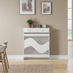Radiator Cover with 78cm, 109cm, Wood, White MDF Drawers Storage Modern Contemporary