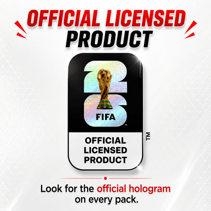 15x Fifa World Cup 2026 Sticker Packs – 7 Stickers Per Pack – a Total of 105 Stickers