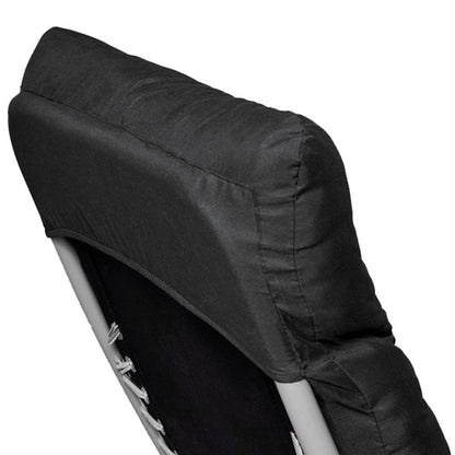 1 PC Long and Thick Cushion Seat in Black, suitable for garden, courtyard, lounge chairs, 160*50*8cm