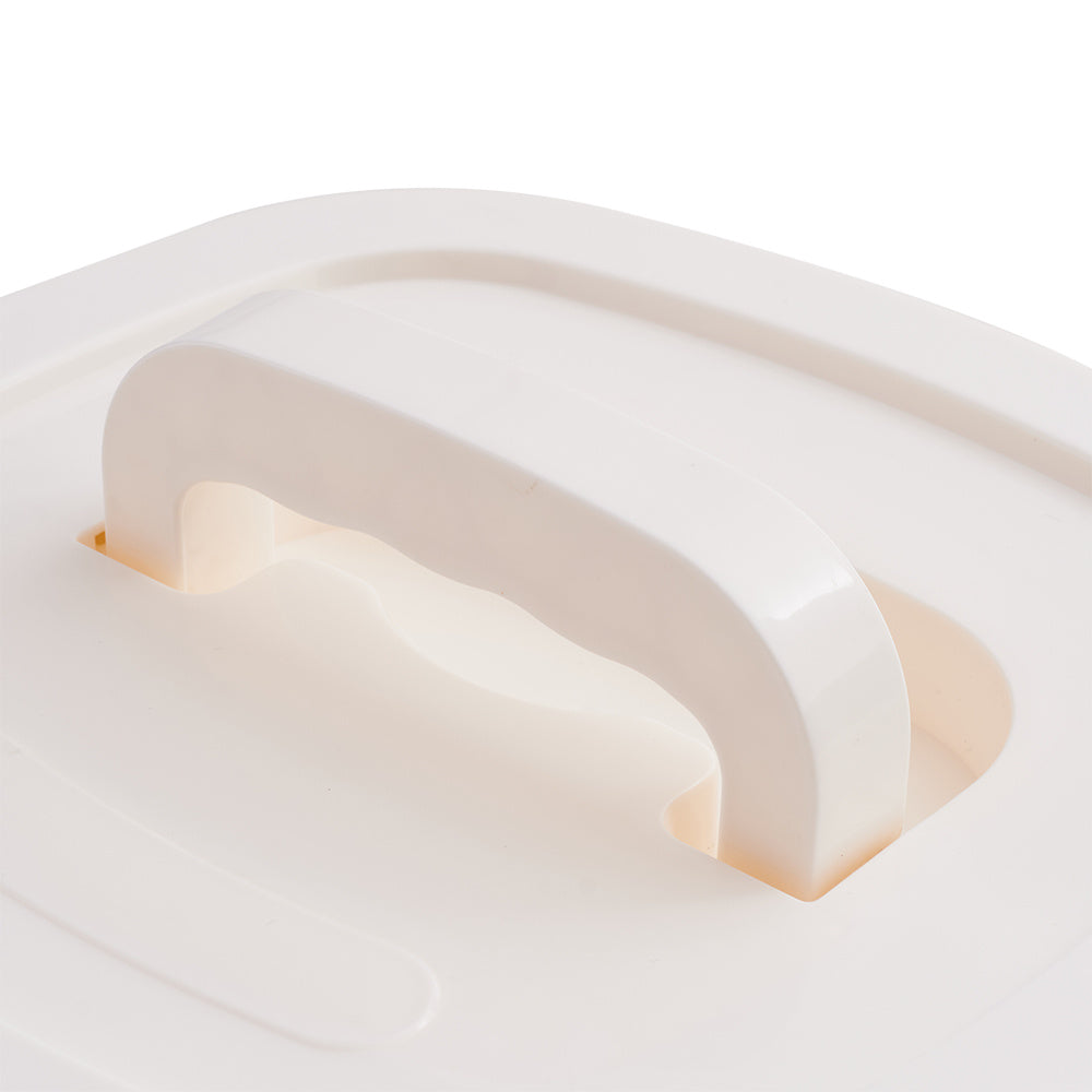 5-10KG Airtight Food Storage Container with Lid and Measuring Cup Plastic Portable Cereal Container for Kitchen, Storage Bin for Rice Beans, Flour, Pet Food