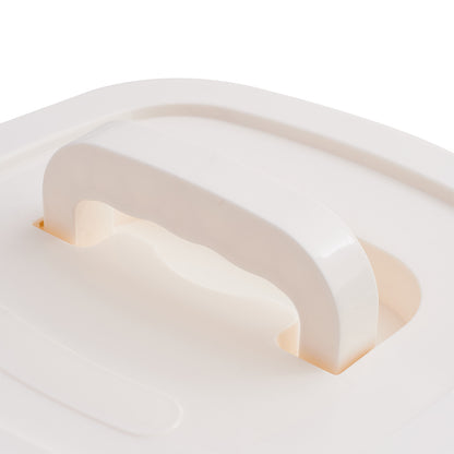 5-10KG Airtight Food Storage Container with Lid and Measuring Cup Plastic Portable Cereal Container for Kitchen, Storage Bin for Rice Beans, Flour, Pet Food