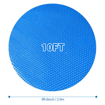Solar Pool Cover for Swimming Pools | Thermal Blanket | Thermal Towel for Steel Pools - Round, Blue