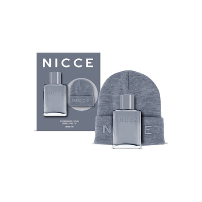 Nicce for Men Eau de Toilette Spray 100ml and Beanie Hat Nicce Mens Fragrance Gift Set