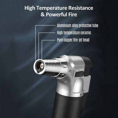 Multi-function High-temperature Portable Welding and Cooking Flame Gun - 1300℃ Adjustable Flame