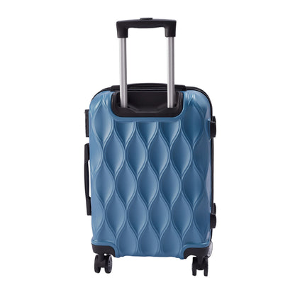 20 Inch Travel Suitcase with Spinner Wheels, Durable Hardshell Carry on Luggage for Business Trips & Weekend Getaways, Lightweight Rolling Luggage for Men & Women, Fashion Luggage