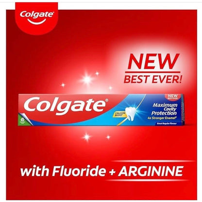 Colgate Maximum Cavity Protection Toothpaste 6 x 100ml – Mint Flavour Multipack, Fluoride Toothpaste for Strong Teeth & Daily Oral Care