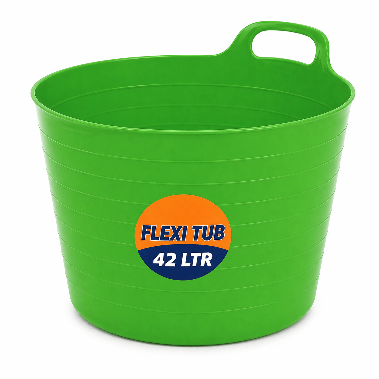 45L Heavy Duty Flexi Tub Bucket Large Garden Storage Carry Tub Multi Colour