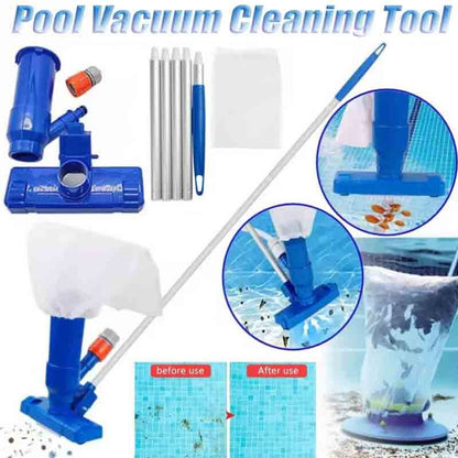 Swimming Pool Jet Vacuum Cleaning Tool Portable Suction Head Brush Cleaner for Spa Fish Pond Hot Tub Cleaning
