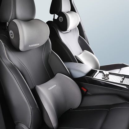 1pc Car Headrest/Lumbar Support Car Neck Pillow Waist Cushion Driver Seat Backrest Car Cushion Driving Lumbar Support Waist Support Car Accessories Car Interior Set Seat Backs