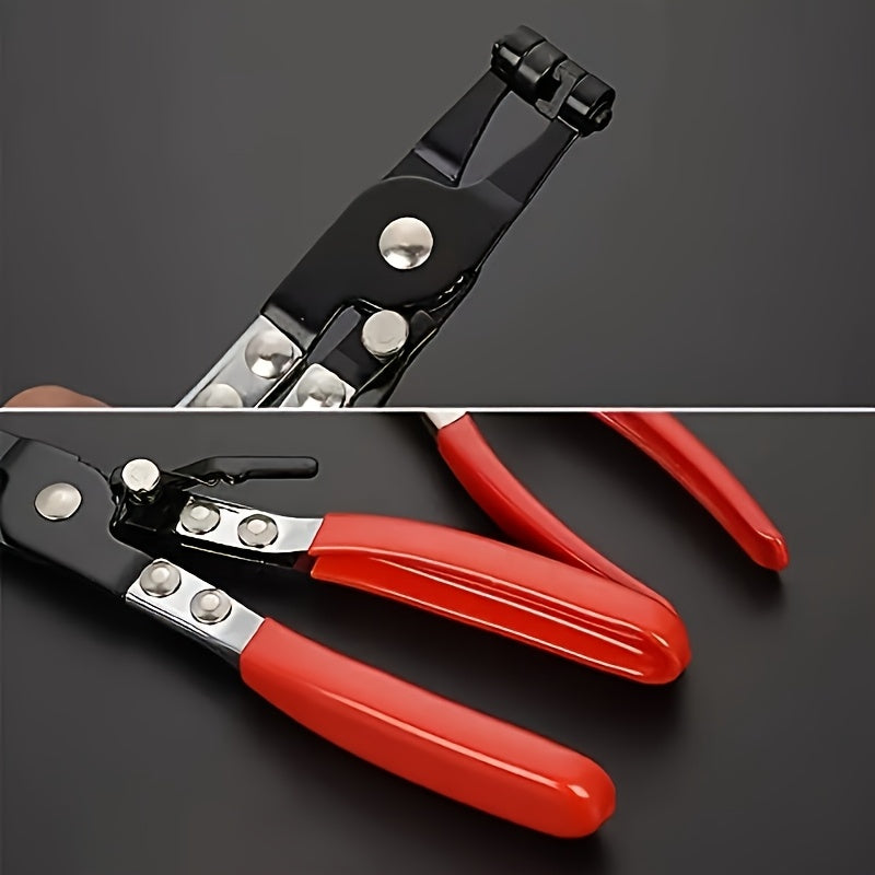 4pcs Set of Multifunctional Hose Clamp Pliers – Fuel Line Disconnection And Removal Tool Set for Car Maintenance, Suitable for Car And Truck Maintenance, Industrial And Home Repairs, Disassembly Tools, Fuel Water Pipe Maintenance