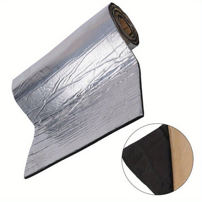 Car Sound Deadening Mat 7mm 2mx0.5m Roll Foam Self-Adhesive Car Noise Control Acoustic Dampening Mat