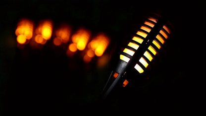 6/8/12pcs Solar Torch Lights Outdoor, Light with Vivid Dancing Flickering Flames for Landscape Garden Pathway, Auto On/Off, for Christmas Decor, Ideal for Christmas Gift