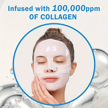 4pcs Instant Lifting Collagen Mask, Highly Moisturizing And Locking in Moisture, Firming, Smoothing And Brightening Skin, One in The Morning And Evening, Making Your Skin Look More Youthful, Day And Night Mask, And Skincare