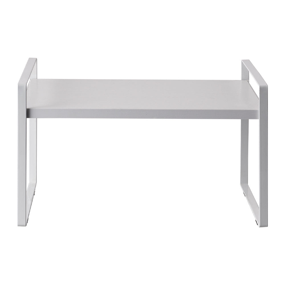 White Cupboard Shelf Organiser - 30 x 20 x 18cm