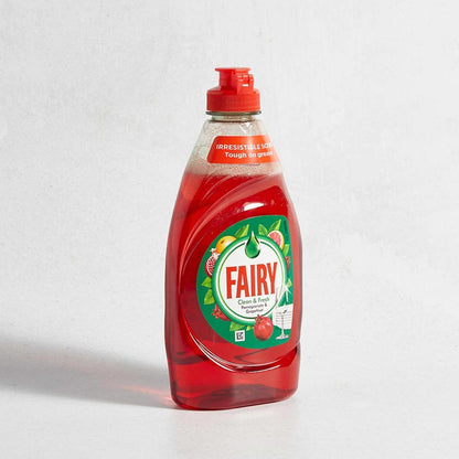 Fairy Pomegranate & Grapefruit Washing Up Liquid 320ml – Pack of 10 - Clean & Fresh, Tough on Grease, Gentle on Hands
