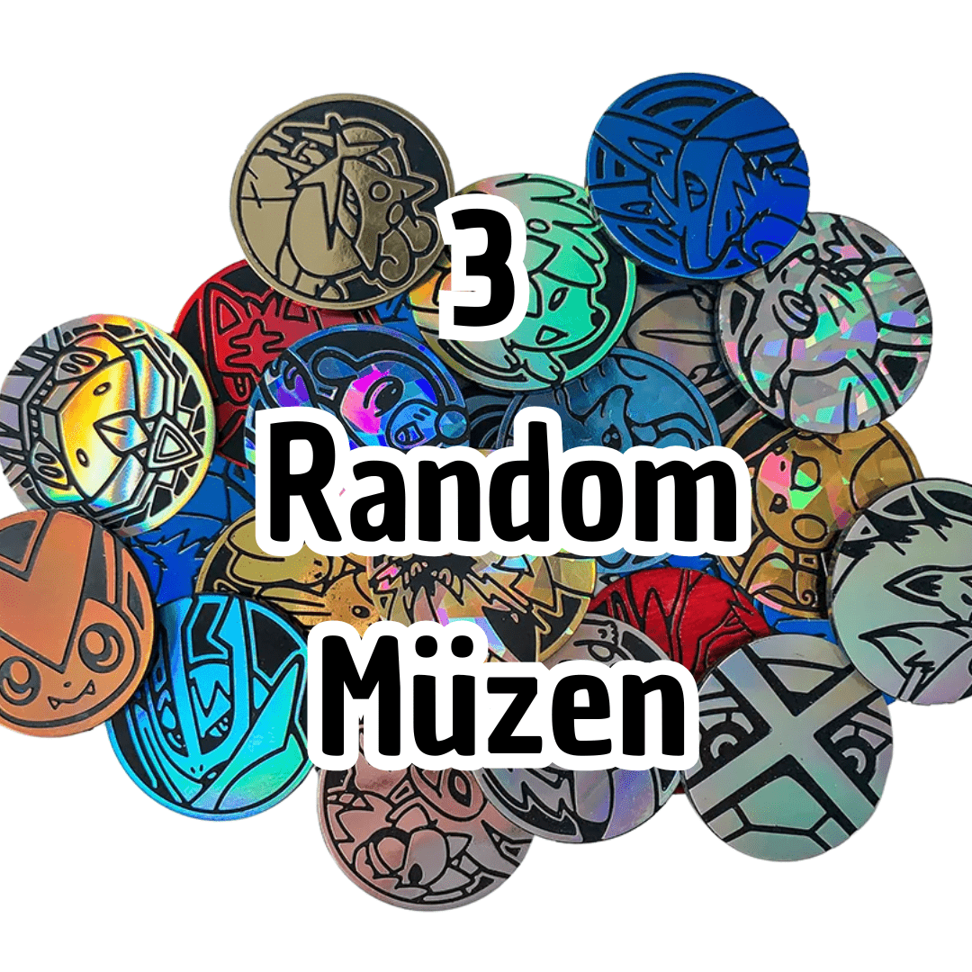 Pokémon Coins 3pcs Set – Official Collector Coins for Pokémon Cards