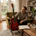 Acoustic Guitar with Cutaway Steel Strings Carry Bag Full - product gallery image 23