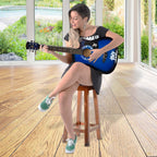 Acoustic Guitar with Metal, Full Starter 4 Stand, Tuner, Strap - product gallery image 9