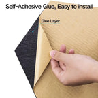 Acoustic Panel with Self-Adhesive, 24 Pack, 24pcs for bedrooms - product gallery image 6