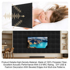 Acoustic Panel with Self-Adhesive, 30cm, 9mm, 12 Pack, 30*30*1cm, 12pcs - product gallery image 3