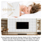 Acoustic Panel with Self-Adhesive, 30cm, 9mm, 12 Pack, 30*30*1cm, 12pcs - product gallery image 9