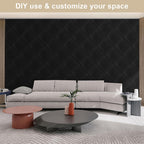 Acoustic Panel with Self-Adhesive, Lockable, 12 Pack - product gallery image 17
